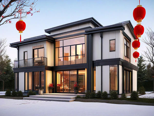 2025年春節(jié)期間睿婕輕鋼別墅公司全面停工，祝大家在新的一年里萬事如意